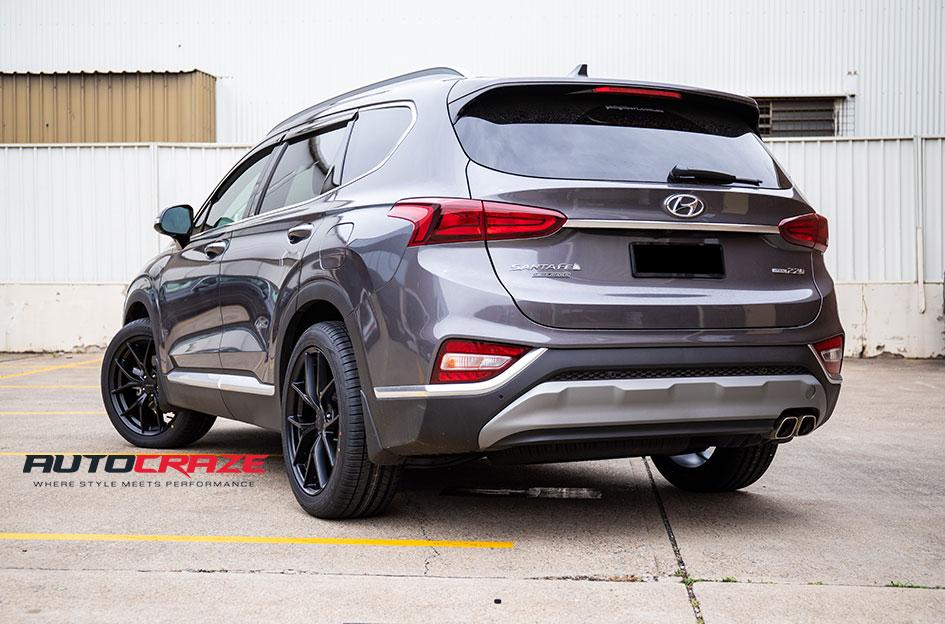 HYUNDAI SANTA FE WISHBONE SATIN BLACK